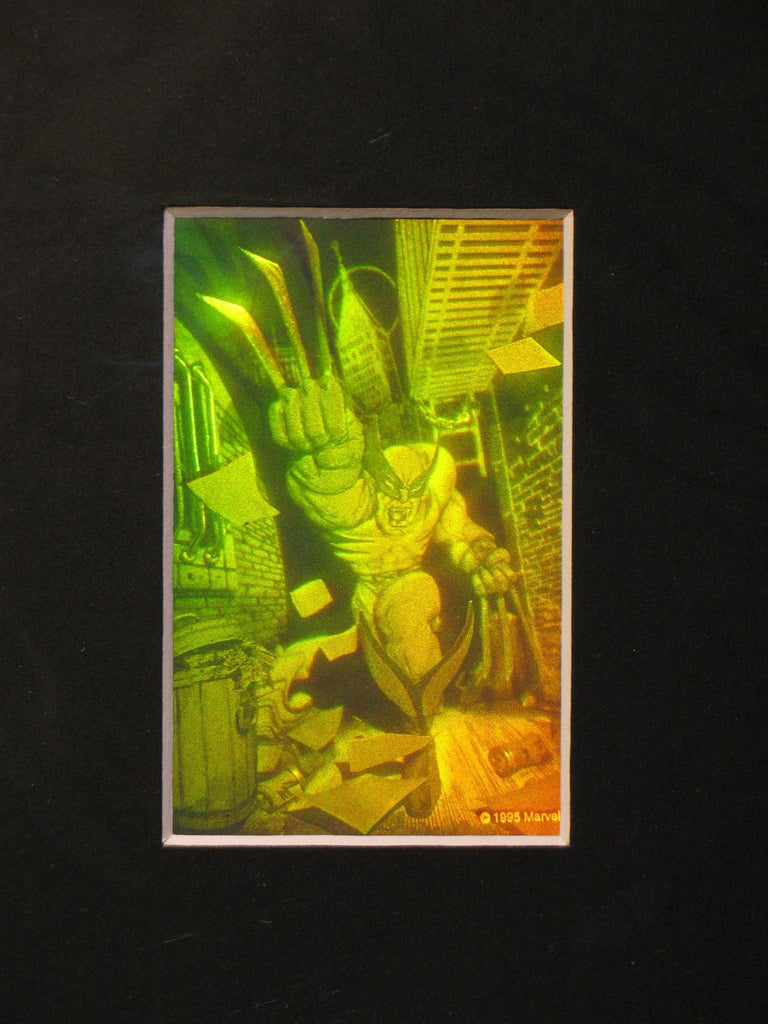 3D Wolverine Matted Hologram Picture, Collectible Polaroid Photopolymer Film